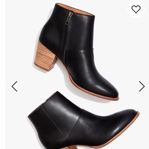 Madewell Rosie Ankle Boot 7 Black
